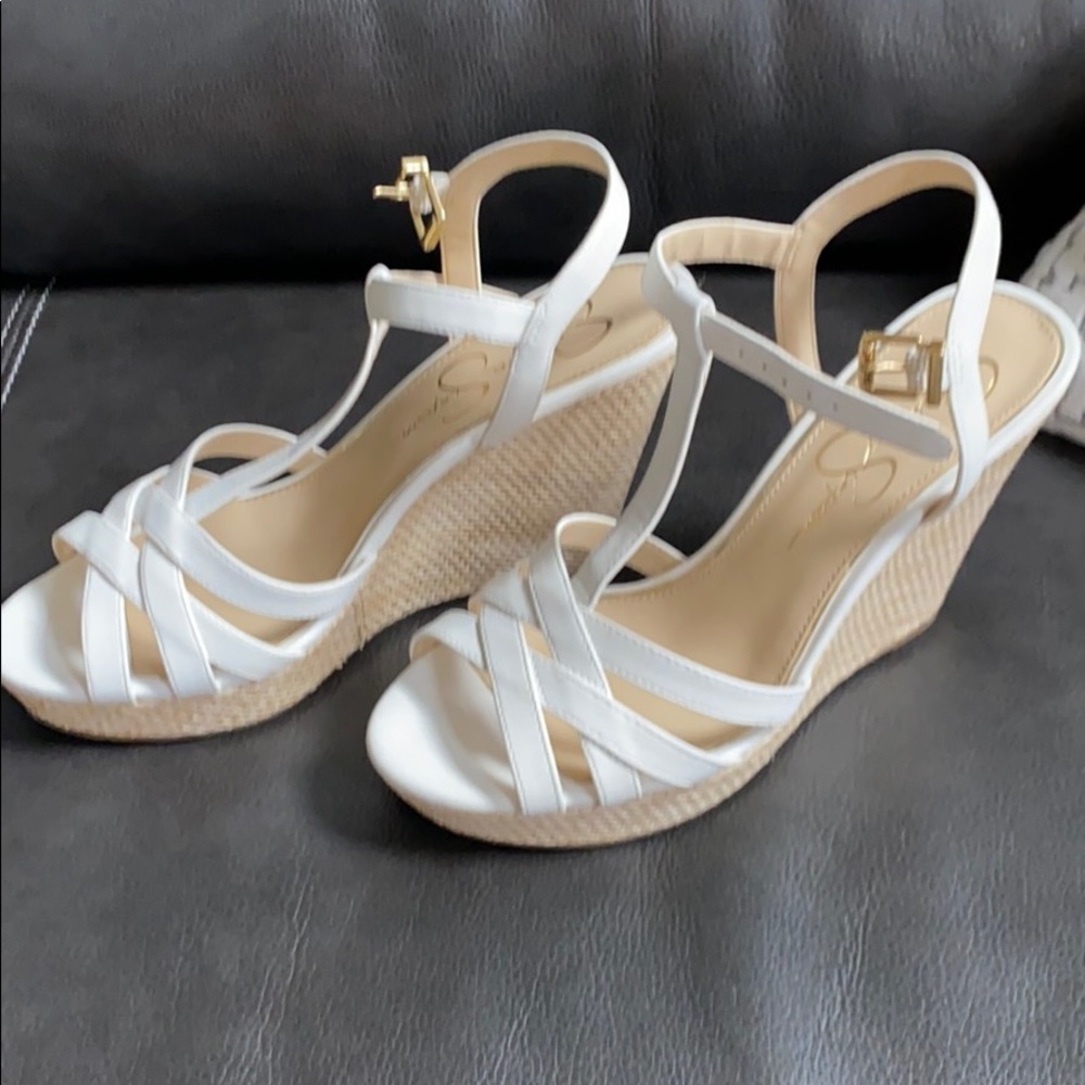 White Lightly Used Wedges